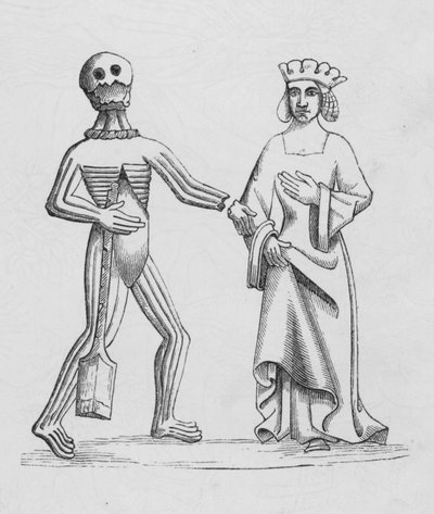 ホルバインの死のダンス 作： Hans after Holbein the Younger