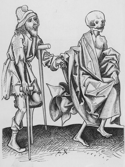 ホルバインの死のダンス 作： Hans after Holbein the Younger