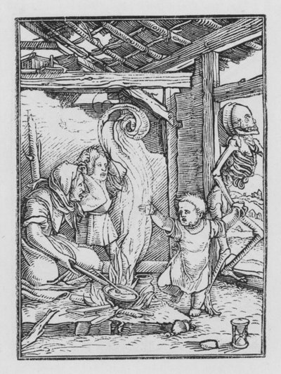 ホルバインの死のダンス：子供 作： Hans after Holbein the Younger