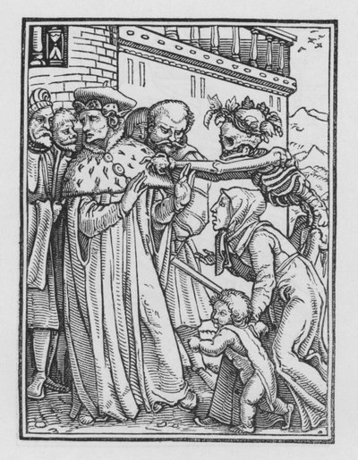 ホルバインの死のダンス：デューク 作： Hans after Holbein the Younger
