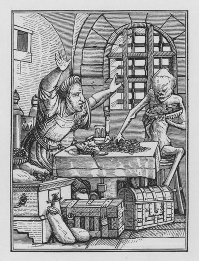 ホルバインの死のダンス：悲惨 作： Hans after Holbein the Younger