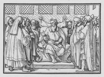 アダムからの系譜、1年代記IX、1 作： Hans after Holbein the Younger