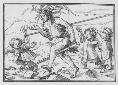 人類の一般的な腐敗、詩篇LIII、1 作： Hans after Holbein the Younger