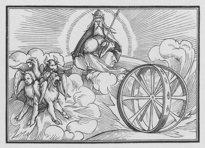 エゼキエルのビジョン、エゼキエルI、28 作： Hans after Holbein the Younger