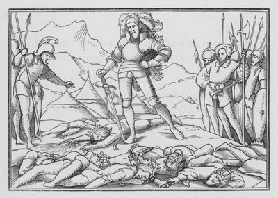 ジョシュアによる30と1の王スミッテン、ジョシュアXII、7 作： Hans after Holbein the Younger