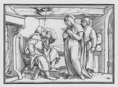 Tobit Becometh Blind、Tobit II、10 作： Hans after Holbein the Younger
