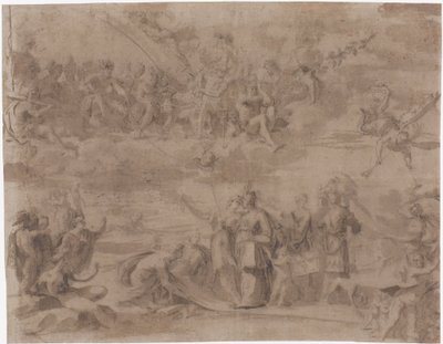 寓意的な表現 作： Hans von Aachen (possibly)