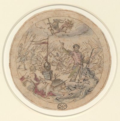 トルコ戦争の寓話 作： Hans von Aachen