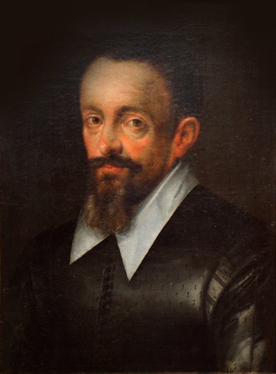 ヨハネス・ケプラーの肖像 1571 年から 1630 年、1601 年から 1615 年の間。 作： Hans von Aachen