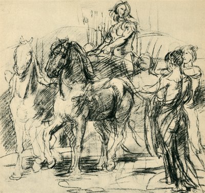トロリー、c1880、1943。 作： Hans von Marées