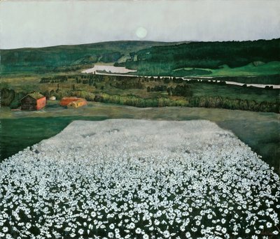 北の草原 作： Harald Oscar Sohlberg