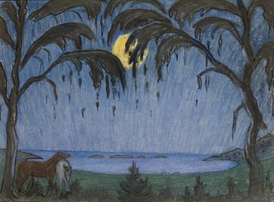 ネヴルンハウンから 作： Harald Oscar Sohlberg