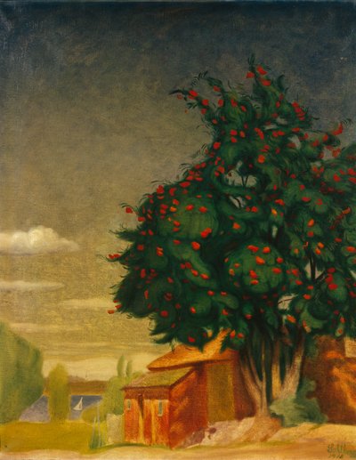 ナナカマドの木 作： Harald Oscar Sohlberg