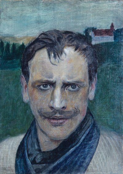 自画像 作： Harald Oscar Sohlberg