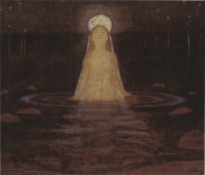 人魚、1897年。 作： Harald Oscar Sohlberg