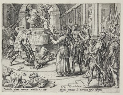 バアルの家の破壊 作： Harmen Jansz. Muller