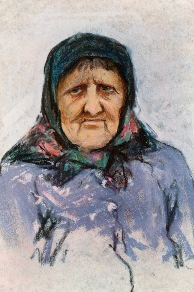 Doukhobor女性の研究 作： Harold Copping