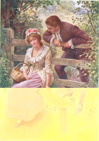 バーレイ公、ノラ・チェソン著「テニソンの子どもの物語」の挿絵（カラーリトグラフ版 作： Harold Copping