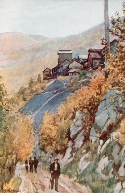 旧製錬所、ネルソン 作： Harold Copping