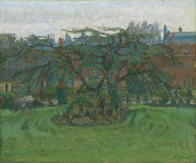 クラレンス・ガーデンズ NW1 作： Harold Gilman