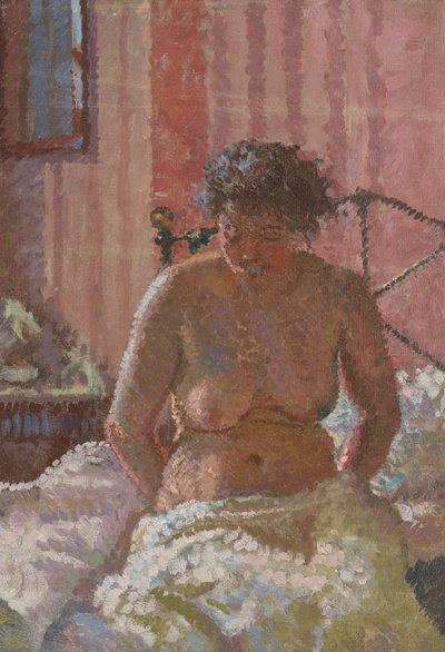 インテリアのヌード 作： Harold Gilman