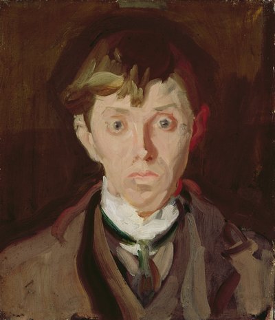 スペンサーフレデリックゴアの肖像（1878-1914）1906-7（キャンバスに油彩） 作： Harold Gilman