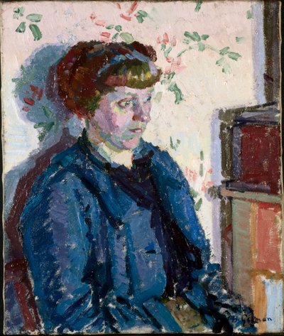 シルヴィア・ゴス 作： Harold Gilman