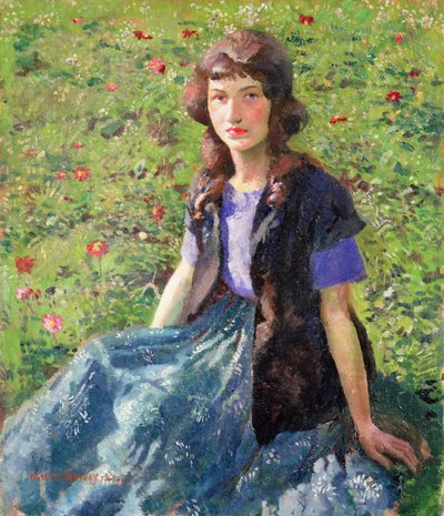 ジプシーの少女 作： Harold Harvey