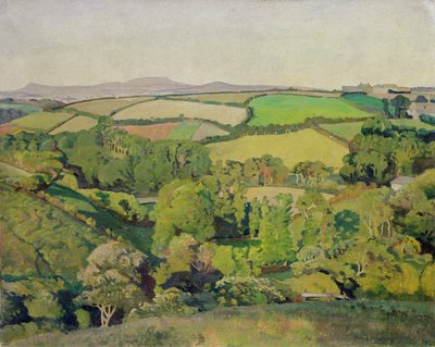 ドリフトバレー（キャンバスに油彩） 作： Harold Harvey