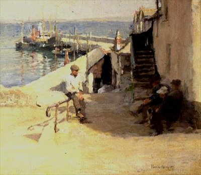 ニューリンストリートシーン 作： Harold Harvey