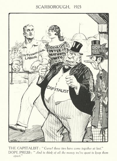 労働組合会議（スカーバラ 作： Harold Outram Batho