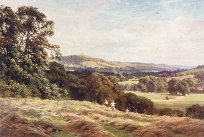 Aヘイフィールド、ウォナーシュ（カラーリトグラフ） 作： Harold Sutton Palmer