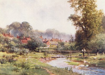 アビンガー・ハンマー（カラーリトグラフ） 作： Harold Sutton Palmer