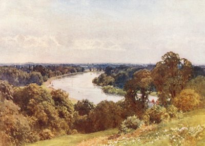 リッチモンド・ヒルより（カラーリトグラフ） 作： Harold Sutton Palmer