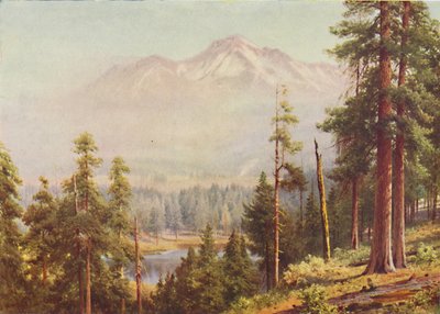 シャスタ山、1916 作： Harold Sutton Palmer