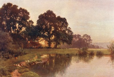 ニア・ウォナーシュ（カラーリトグラフ） 作： Harold Sutton Palmer