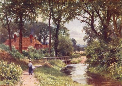 ザ・ボーン、チョバム（カラーリトグラフ） 作： Harold Sutton Palmer