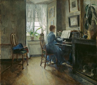私の家 作： Harriet Backer