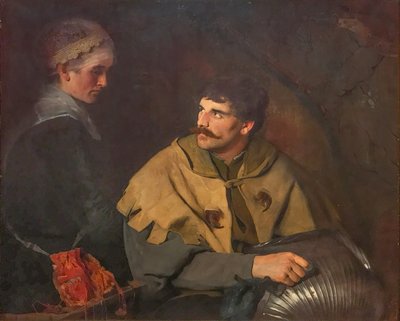 サーヴァントホールにて 作： Harriet Backer