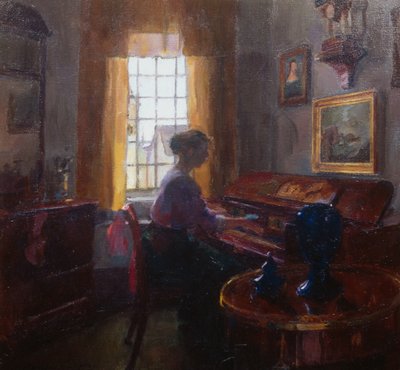 ラベンダー 作： Harriet Backer