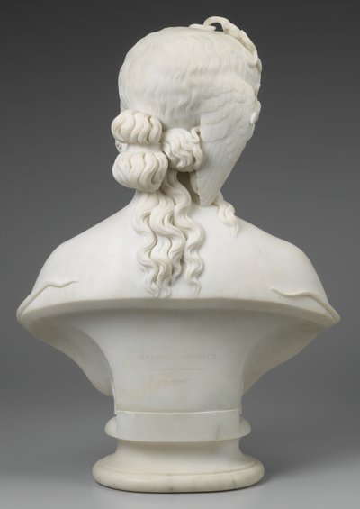 メデューサ、1854年頃（大理石） 作： Harriet Goodhue Hosmer