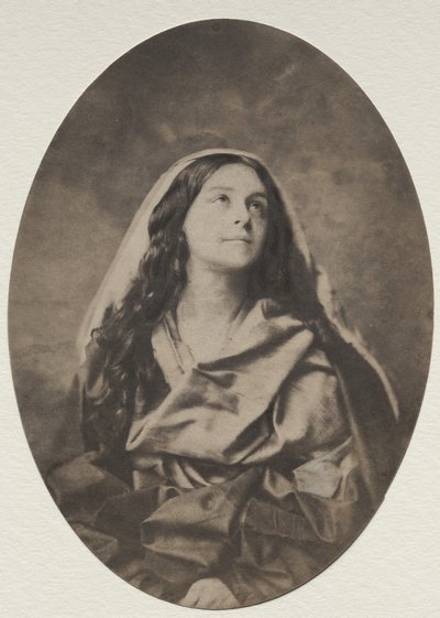 女性の寓話的研究、1850 年代後半。 作： Harrison