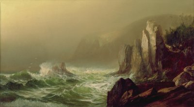 グランド・マナン島（油彩・キャンバス） 作： Harrison Bird Brown