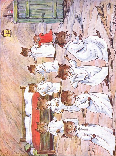 彼の愛するキツネ、8、9、10、1920 作： Harry B Neilson