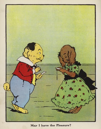 May I have the Pleasure?(カラーリトグラフ) 作： Harry B Neilson