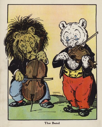 The Band（カラーリトグラフ 作： Harry B Neilson