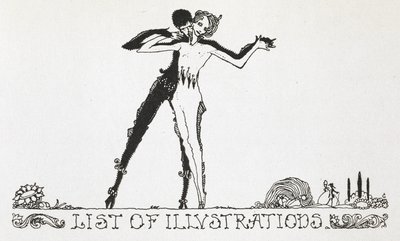 踊る男女。 作： Harry Clarke