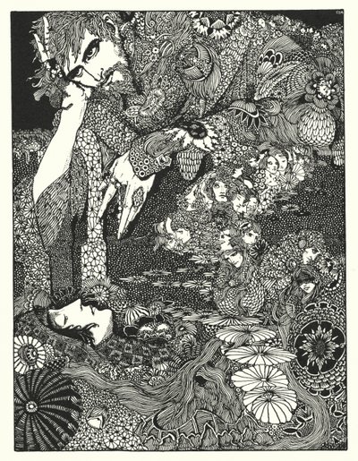 エドガー・アラン・ポー：モレラ（リトグラフ） 作： Harry Clarke