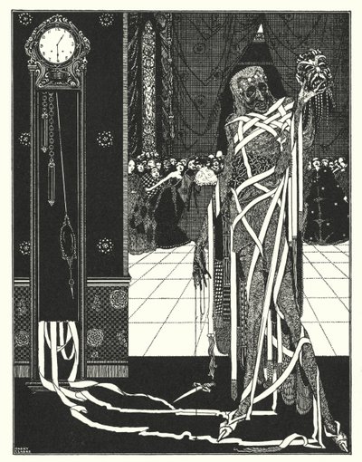 エドガー・アラン・ポー：落とし穴と振り子（リトグラフ） 作： Harry Clarke