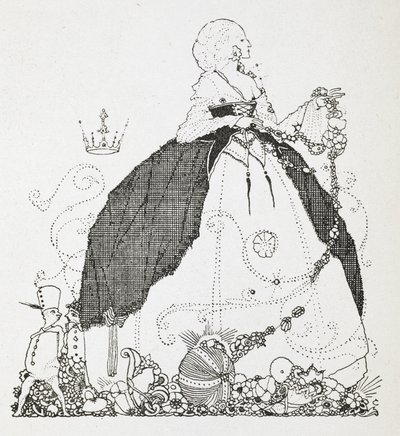 妖精」の挿絵。 作： Harry Clarke